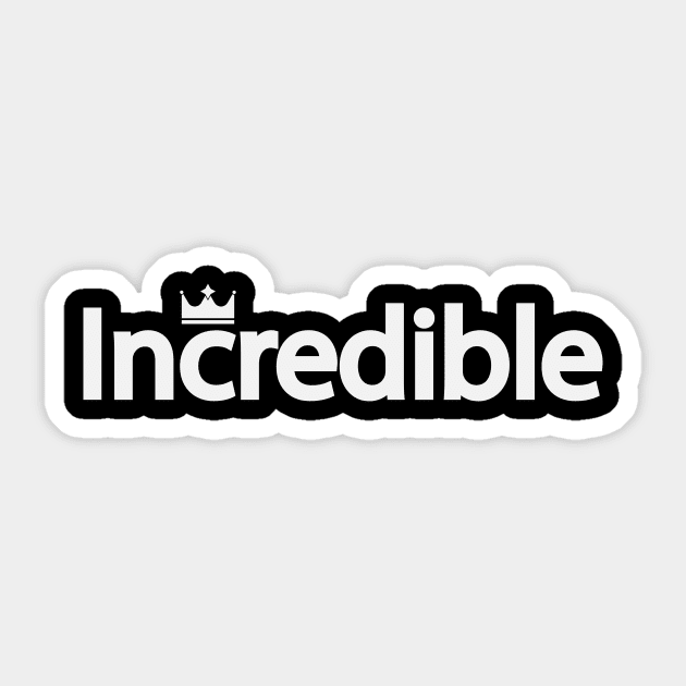 Incredible typographic logo design Sticker by It'sMyTime